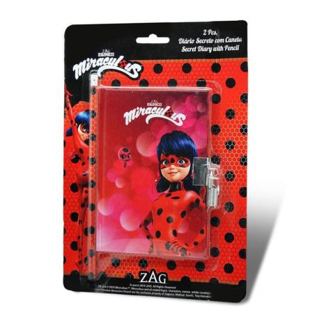 Miraculous Ladybug Lockable Diary & Pencil Set £2.49